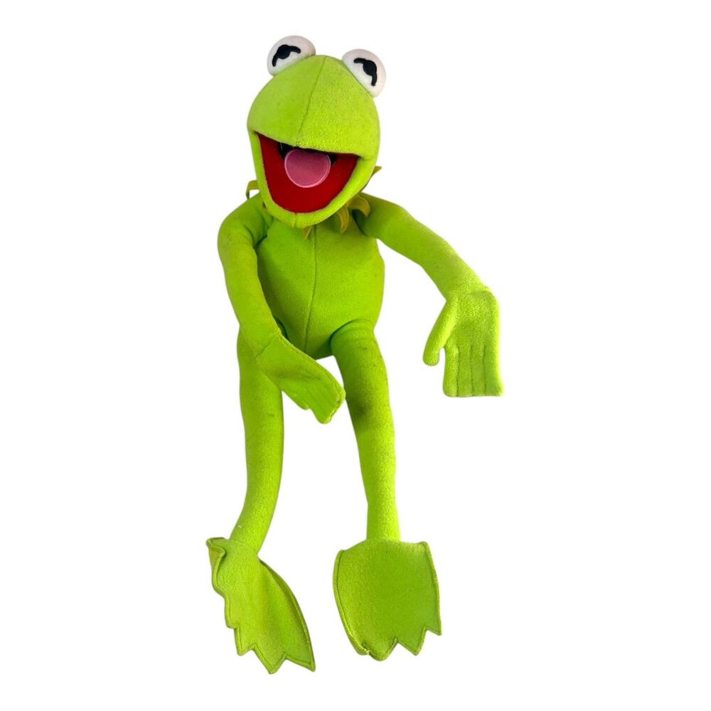 Vintage "Muppet Vision 3D" Kermit The Frog Walt Disney World Jim Henson W/ TAG!